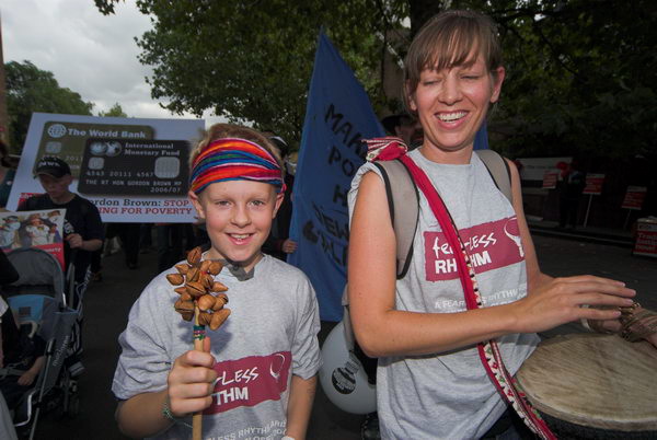 Christian Aid Trade Justice March © 2006, Peter Marshall
