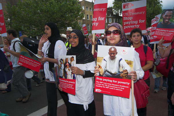 Christian Aid Trade Justice March © 2006, Peter Marshall