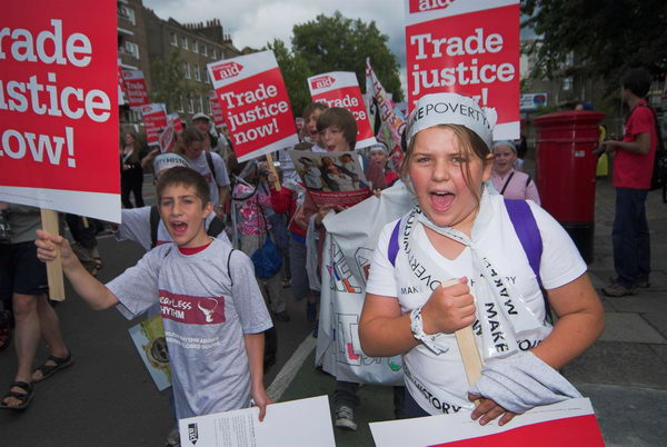 Christian Aid Trade Justice March © 2006, Peter Marshall