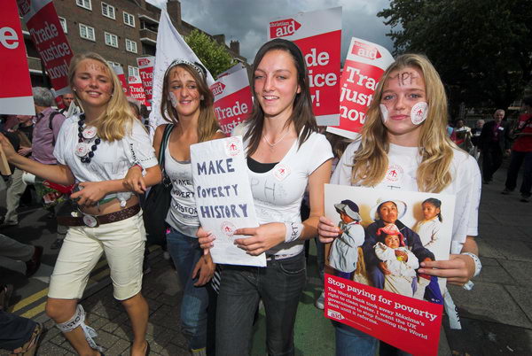 Christian Aid Trade Justice March © 2006, Peter Marshall