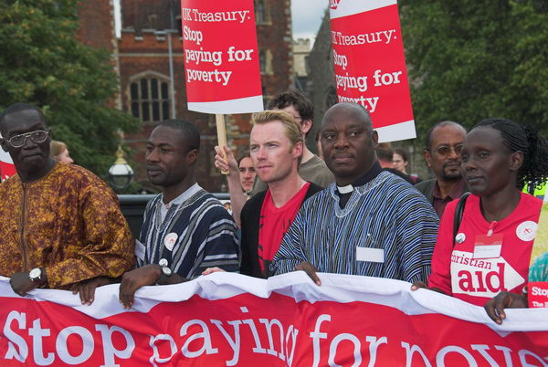 Christian Aid Trade Justice March © 2006, Peter Marshall