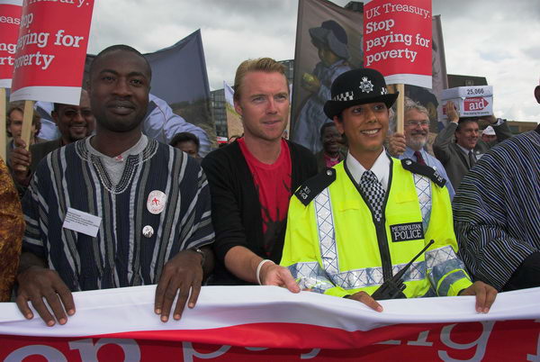 Christian Aid Trade Justice March © 2006, Peter Marshall