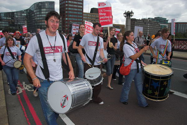 Christian Aid Trade Justice March © 2006, Peter Marshall