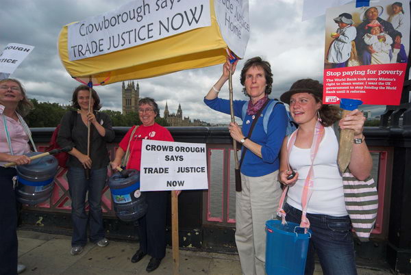 Christian Aid Trade Justice March © 2006, Peter Marshall