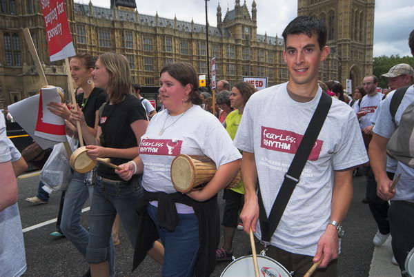 Christian Aid Trade Justice March © 2006, Peter Marshall