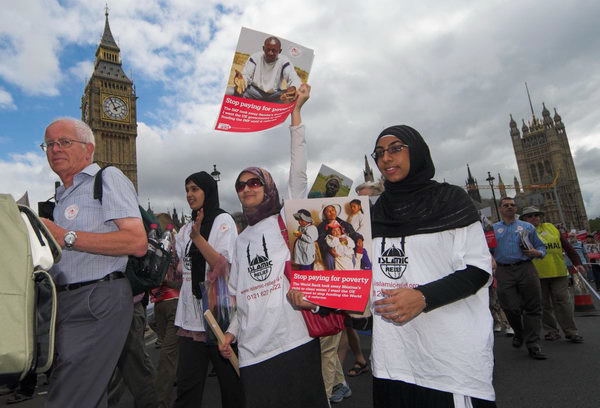 Christian Aid Trade Justice March © 2006, Peter Marshall