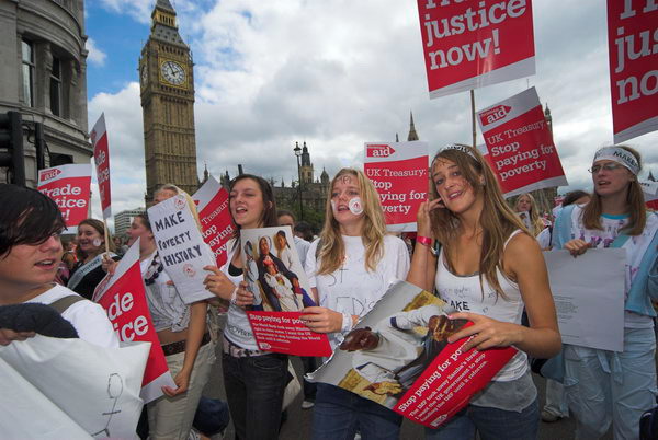 Christian Aid Trade Justice March © 2006, Peter Marshall