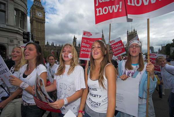 Christian Aid Trade Justice March © 2006, Peter Marshall