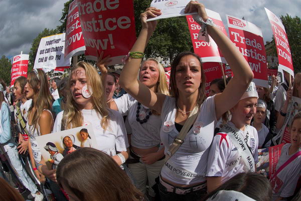 Christian Aid Trade Justice March © 2006, Peter Marshall