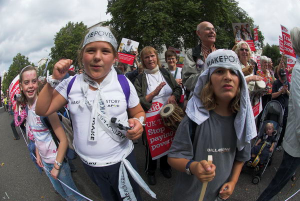 Christian Aid Trade Justice March © 2006, Peter Marshall