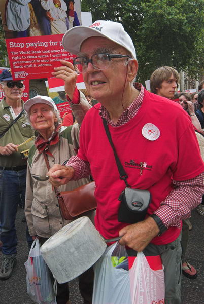 Christian Aid Trade Justice March © 2006, Peter Marshall