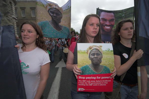 Christian Aid Trade Justice March © 2006, Peter Marshall
