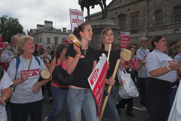 Christian Aid Trade Justice March © 2006, Peter Marshall