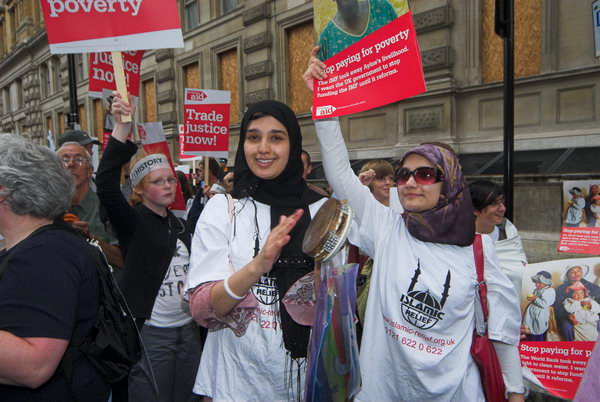 Christian Aid Trade Justice March © 2006, Peter Marshall