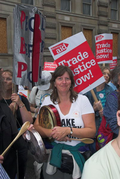 Christian Aid Trade Justice March © 2006, Peter Marshall