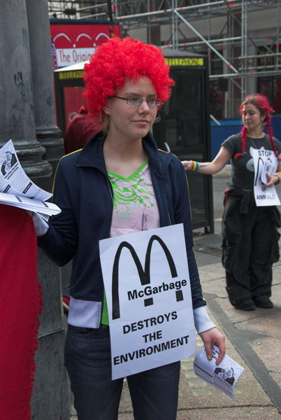 21st Global Day of Action against McDonalds