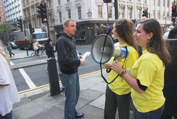 Shut DESO Action Day © Peter Marshall, 2006