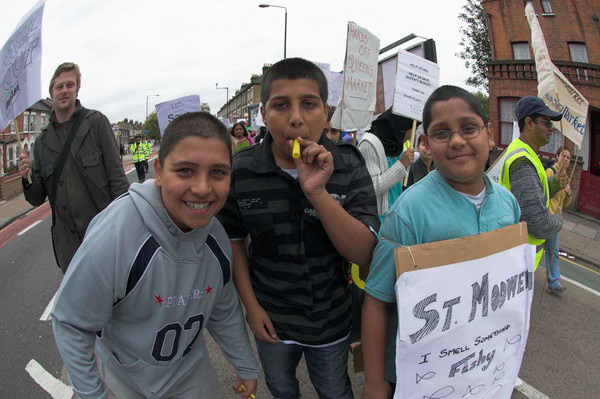 Save Queen's Market © Peter Marshall, 2006