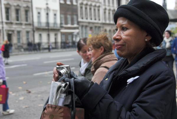 Military Families at Cenotaph © Peter Marshall, 2006