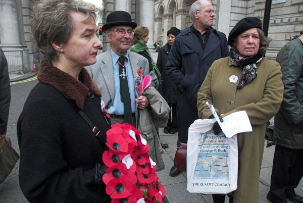 Military Families at Cenotaph © Peter Marshall, 2006