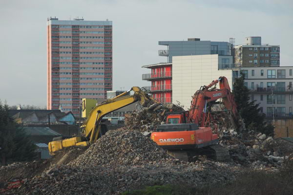London Olympics 2012 site © Peter Marshall, 2007