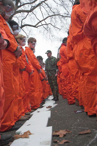 Amnesty International: Close Guantanamo 5th Anniversary Demonstration 