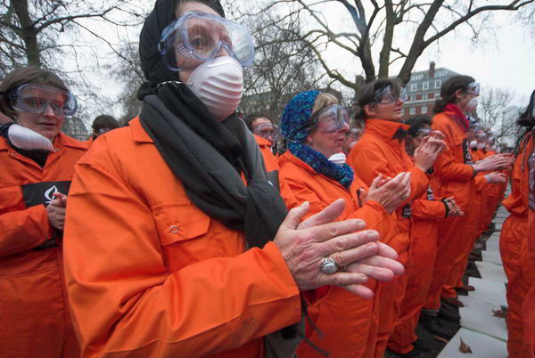 Amnesty International: Close Guantanamo 5th Anniversary Demonstration 