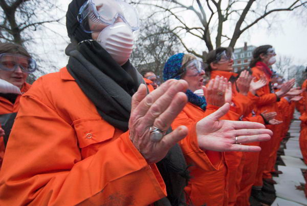 Amnesty International: Close Guantanamo 5th Anniversary Demonstration 