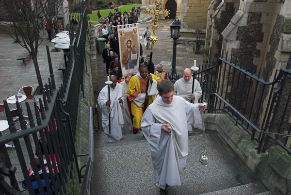 Blessing the Thames © Peter Marshall, 2007