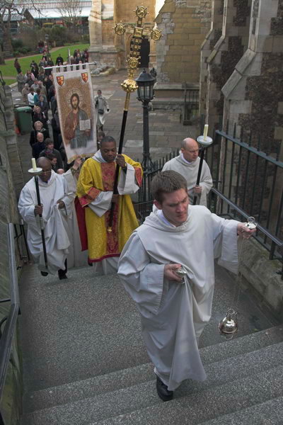 Blessing the Thames © Peter Marshall, 2007