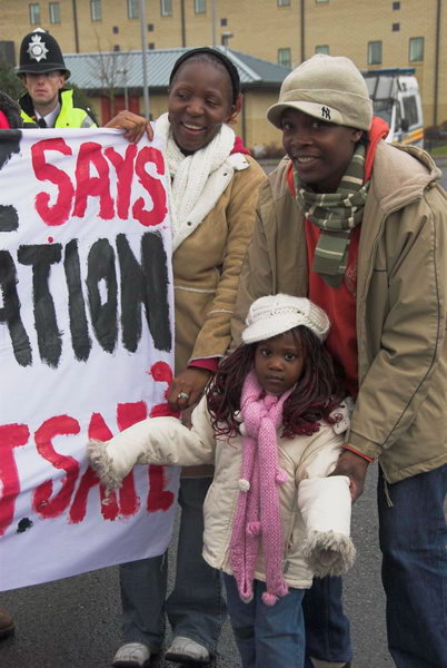 No Borders, Harmondsworth. © 2007, Peter Marshall