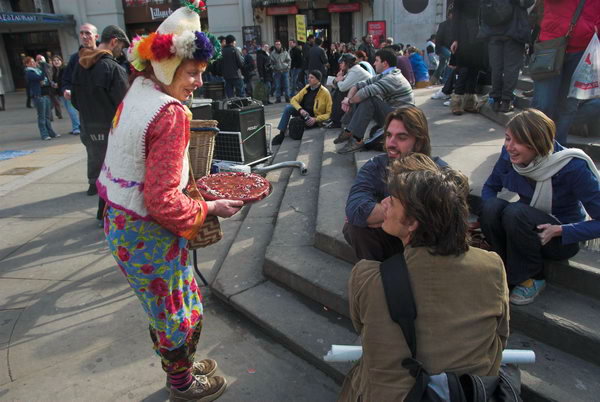 Reclaim Love, Piccadilly Circus © 2007, Peter Marshall