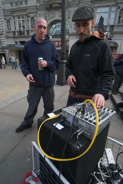 Reclaim Love, Piccadilly Circus © 2007, Peter Marshall