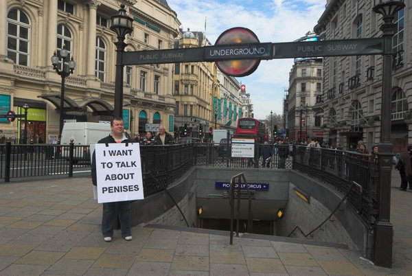 Reclaim Love, Piccadilly Circus © 2007, Peter Marshall