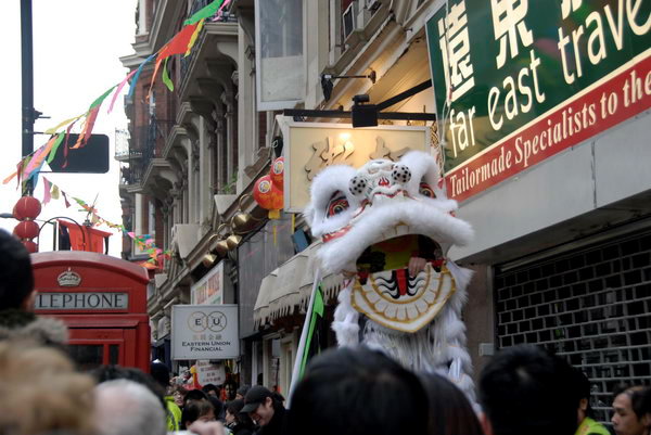 Chinese New Year, London © 2007, Peter Marshall