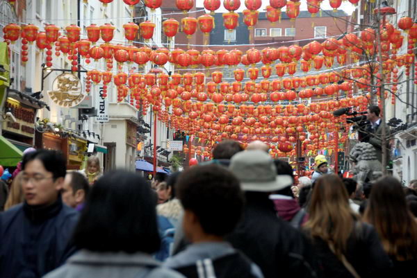 Chinese New Year, London © 2007, Peter Marshall