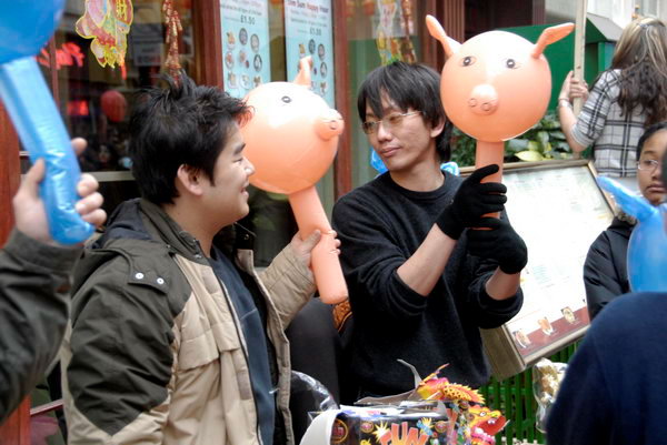 Chinese New Year, London © 2007, Peter Marshall