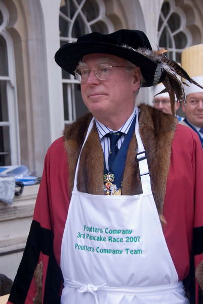 Worshipful Company of Poulters Pancake Race © 2007, Peter Marshall