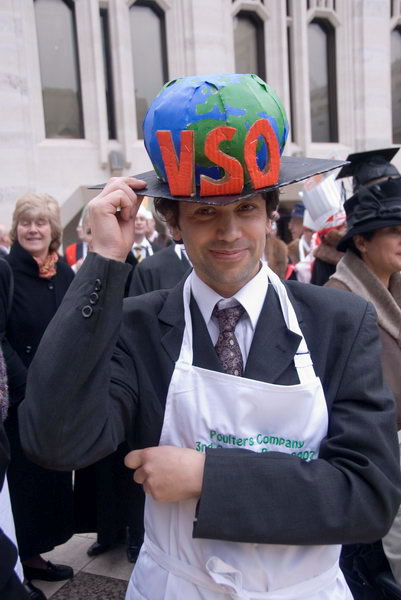 Worshipful Company of Poulters Pancake Race © 2007, Peter Marshall