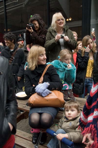 Great Spitalfields Pancake Race © 2007, Peter Marshall