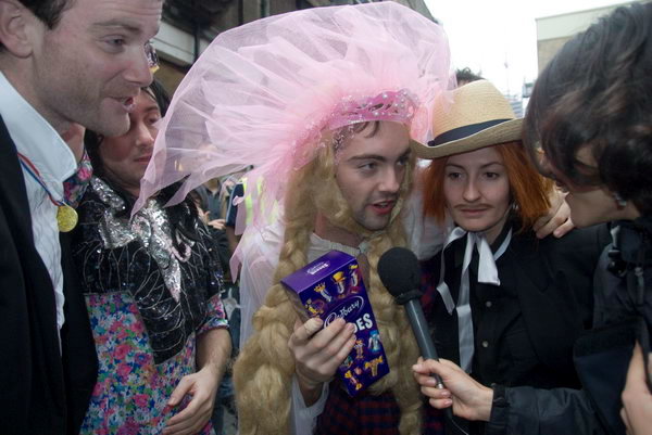 Great Spitalfields Pancake Race © 2007, Peter Marshall