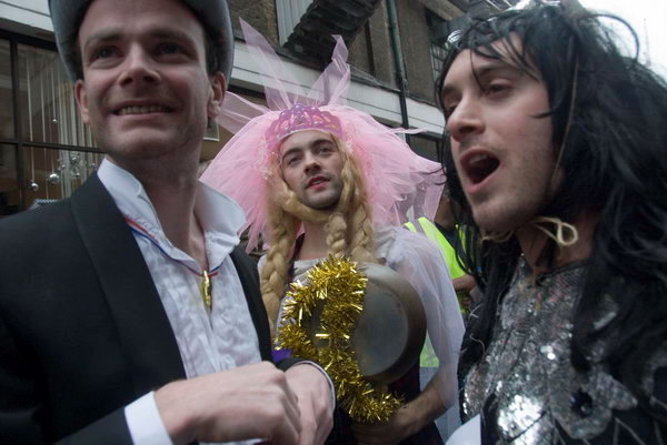 Great Spitalfields Pancake Race © 2007, Peter Marshall