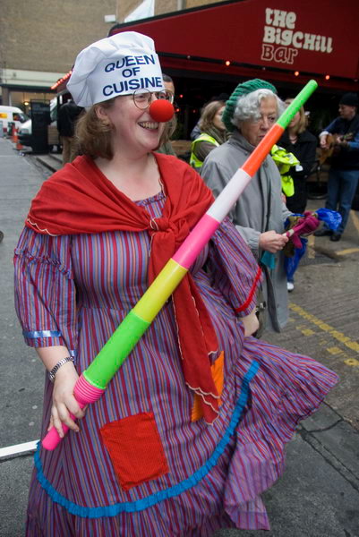 Great Spitalfields Pancake Race © 2007, Peter Marshall