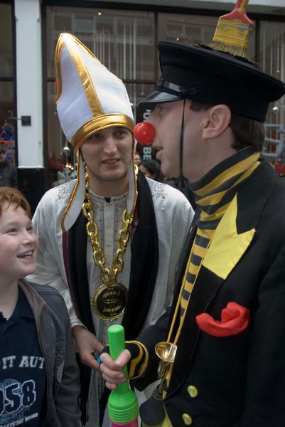 Great Spitalfields Pancake Race © 2007, Peter Marshall