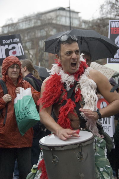 Stop Trident, Troops out of Iraq © 2007, Peter Marshall