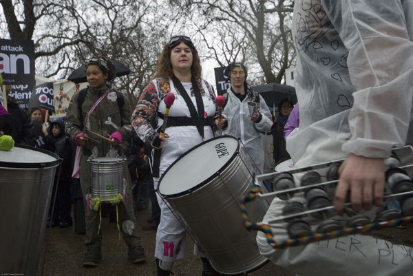 Stop Trident, Troops out of Iraq © 2007, Peter Marshall