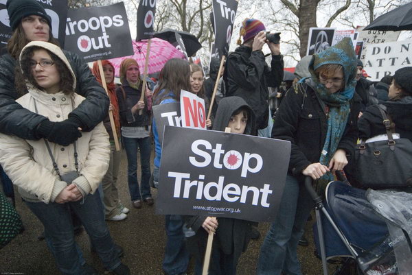 Stop Trident: Troops out © 2007, Peter Marshall