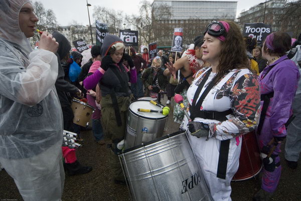 Stop Trident, Troops out of Iraq © 2007, Peter Marshall