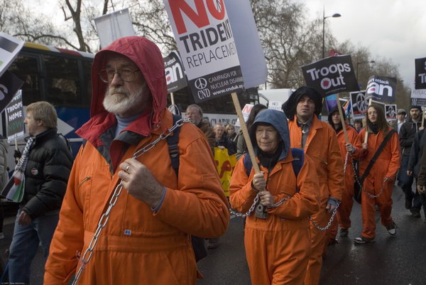 Stop Trident, Troops out of Iraq © 2007, Peter Marshall
