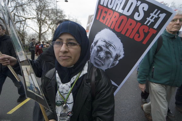 Stop Trident, Troops out of Iraq © 2007, Peter Marshall